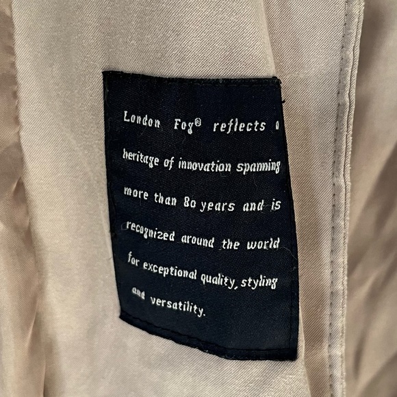 London Fog Midi Length Trench Coat - Picture 2 of 15